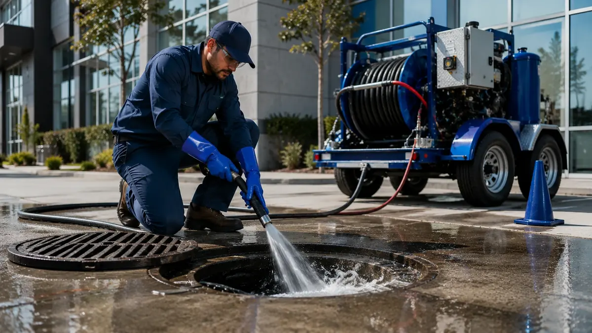 Commercial Hydro Jet Drain Cleaning in Arroyo Grande