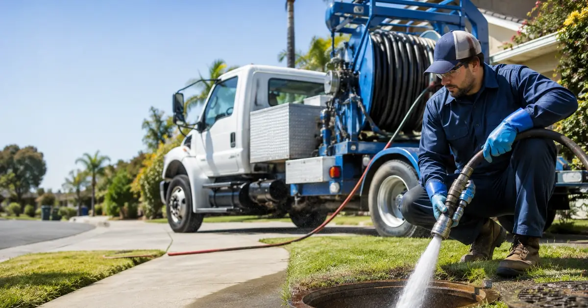 Hydro jet sewer cleaning Arroyo Grande