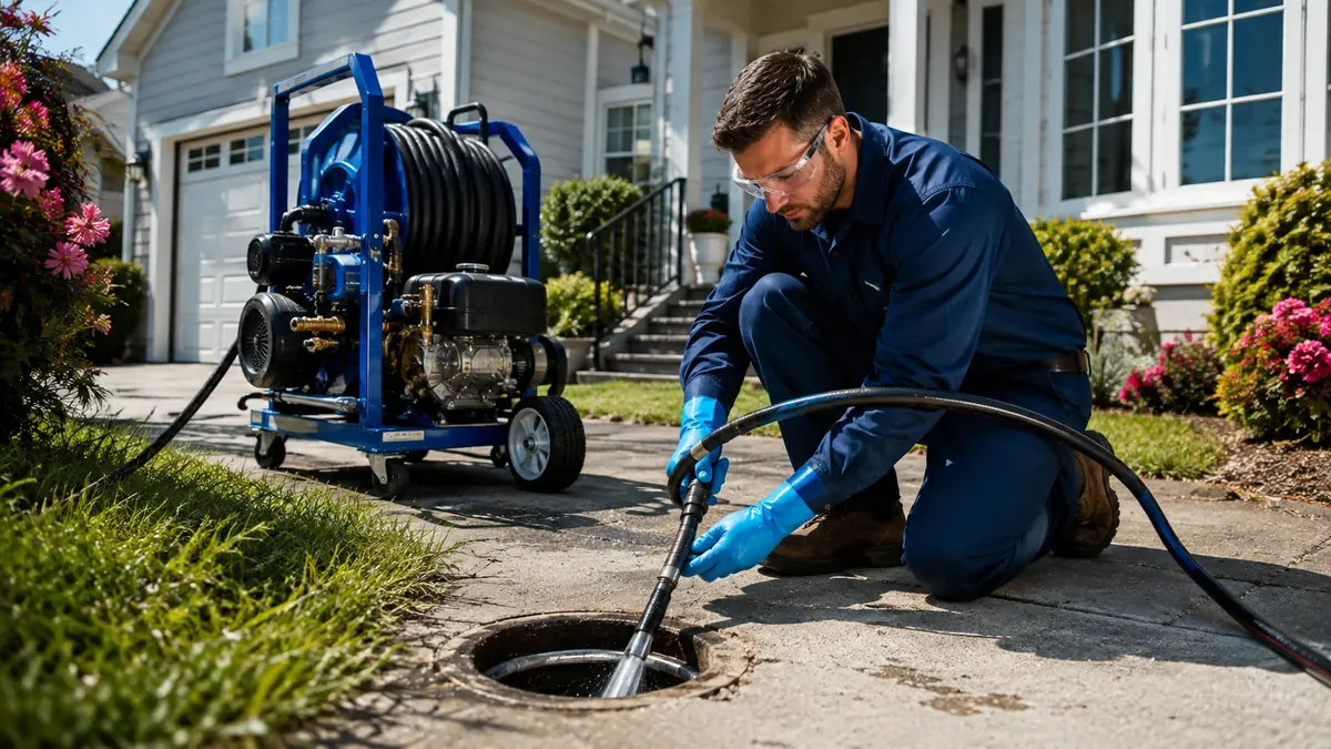 Residential Hydro Jet Drain Cleaning in Arroyo Grande