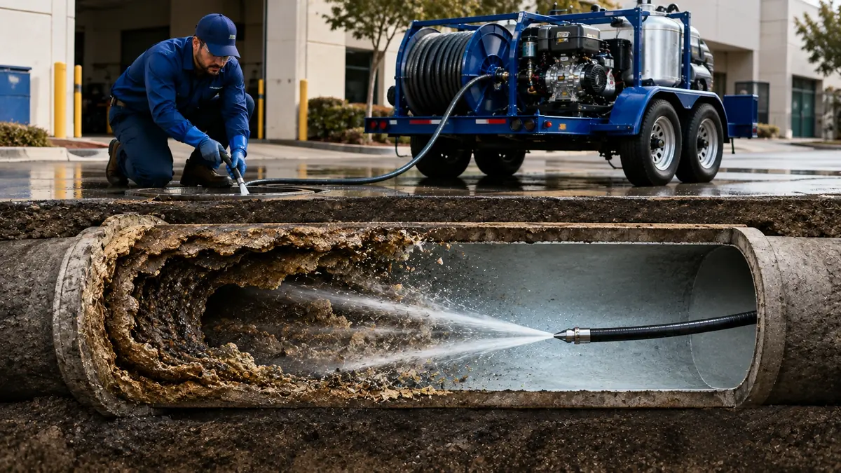 Sewer Pipe Descaling in Arroyo Grande
